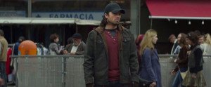 Sebastian Stan as Bucky Barnes, a brainwashed friend of Steve Rogers.