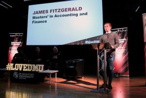 James Fitzgerald (Cricket Team Captain and Accounting and Finance Masters Student)